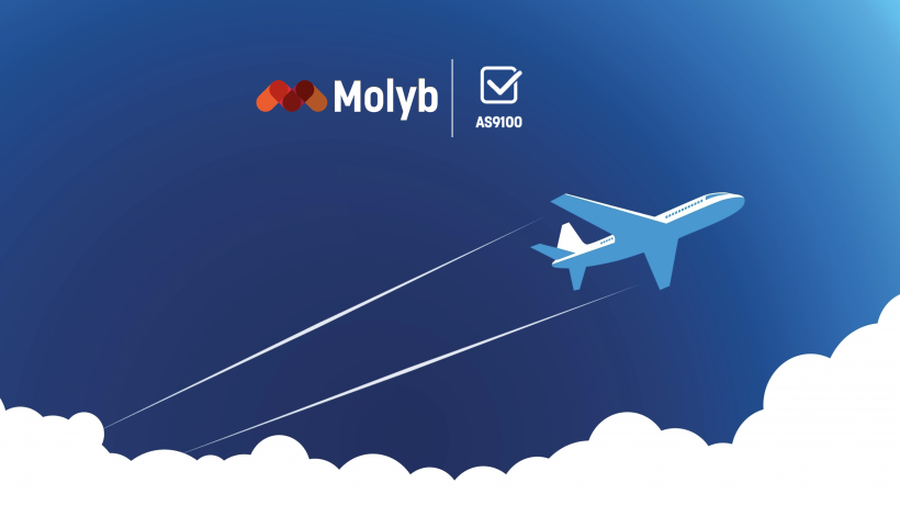 Molyb se recertificó hasta 2027 en la norma aeroespacial AS9100