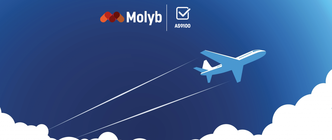 Molyb se recertificó hasta 2027 en la norma aeroespacial AS9100