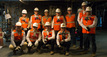 Presidente Ejecutivo de Codelco visita la planta Molyb